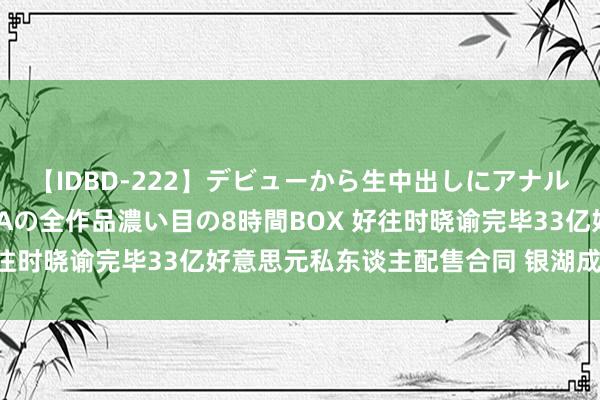 【IDBD-222】デビューから生中出しにアナルまで！最強の芸能人AYAの全作品濃い目の8時間BOX 好往时晓谕完毕33亿好意思元私东谈主配售合同 银湖成要领投